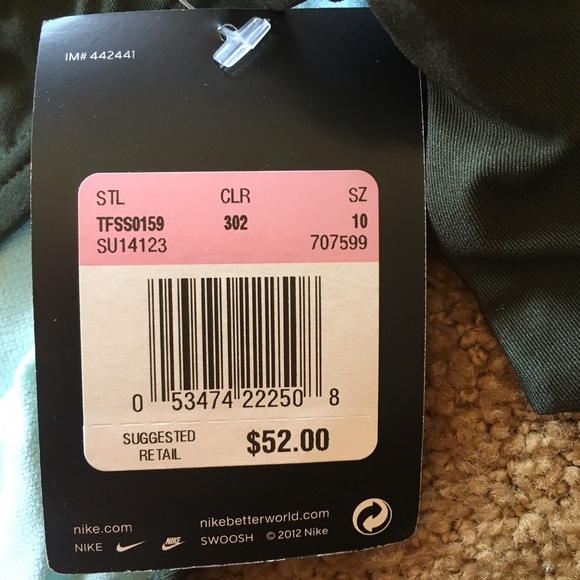 💕2/$30...NWT NIKE Green Side Tie Bikini Bottom - Picture 6 of 7